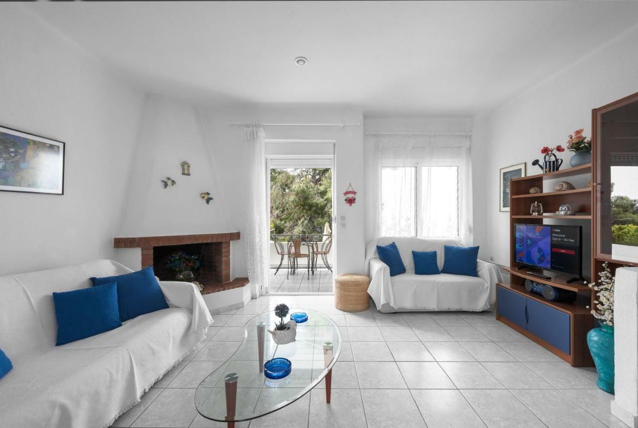 Siviri Azure Sea View By Luxlikehome Exterior photo